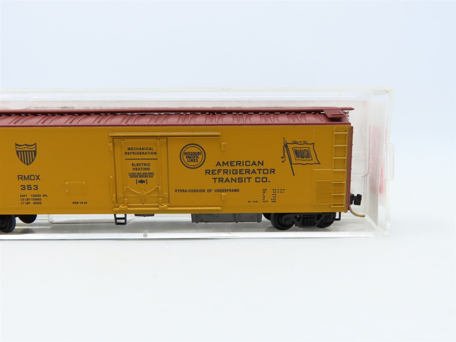 N Scale Micro-Trains MTL 69050 RMDX UP MP WAB Mechanical Reefer #353