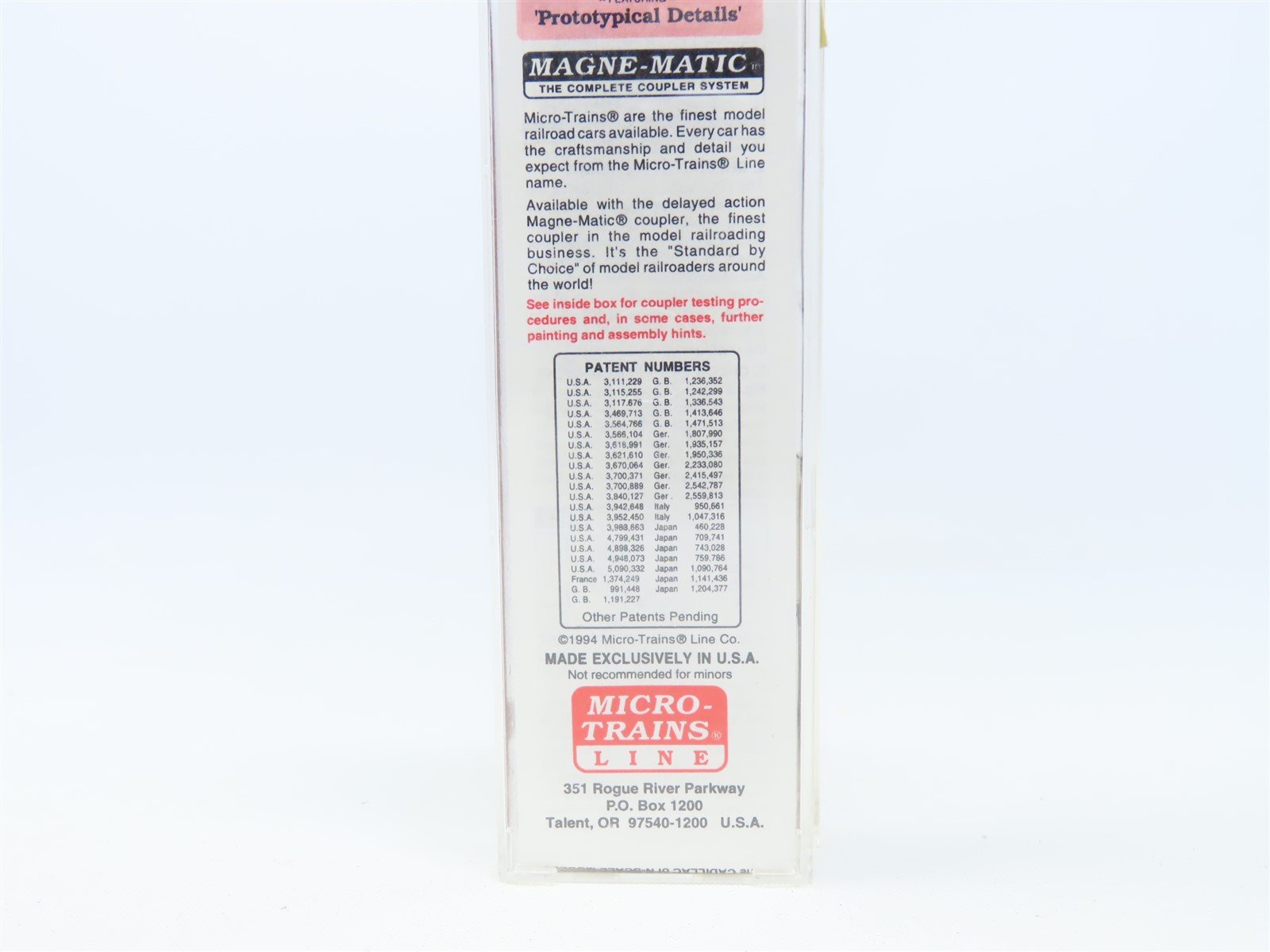 N Scale Micro-Trains MTL 69050 RMDX UP MP WAB Mechanical Reefer #353