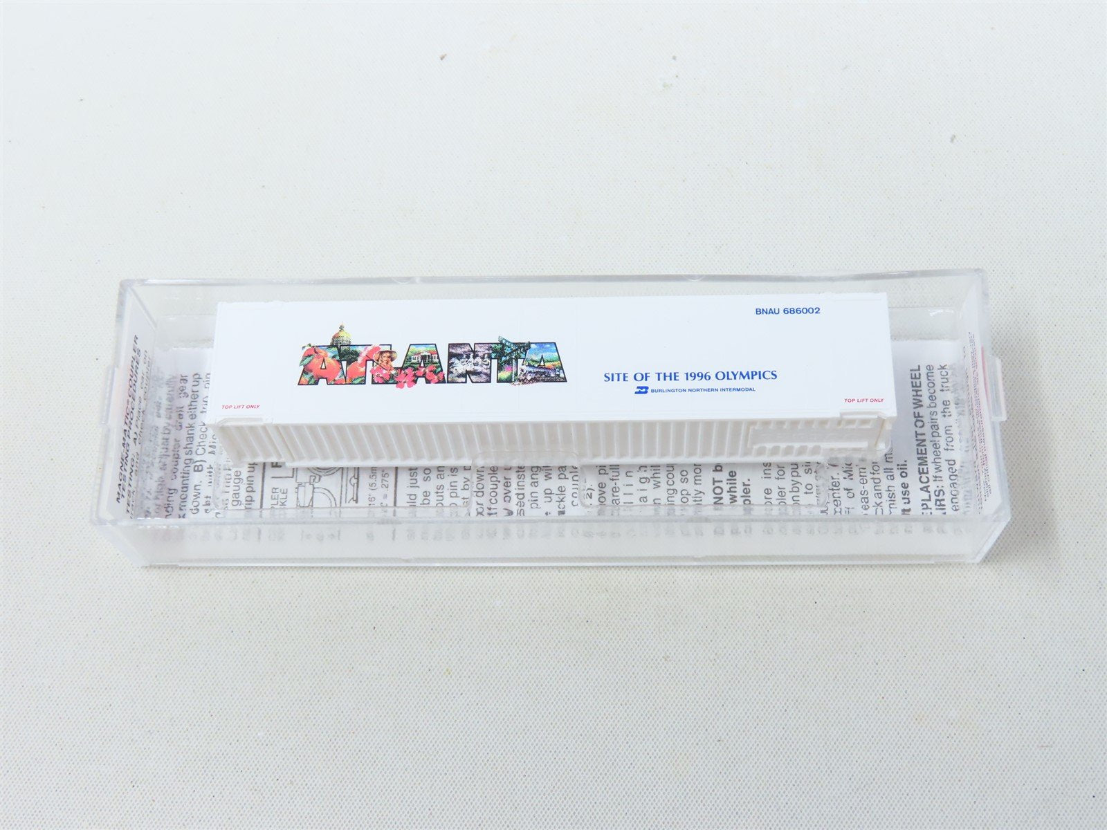 N Scale Micro-Trains MTL 81710 BNAU Burlington Northern 48' Container #686002