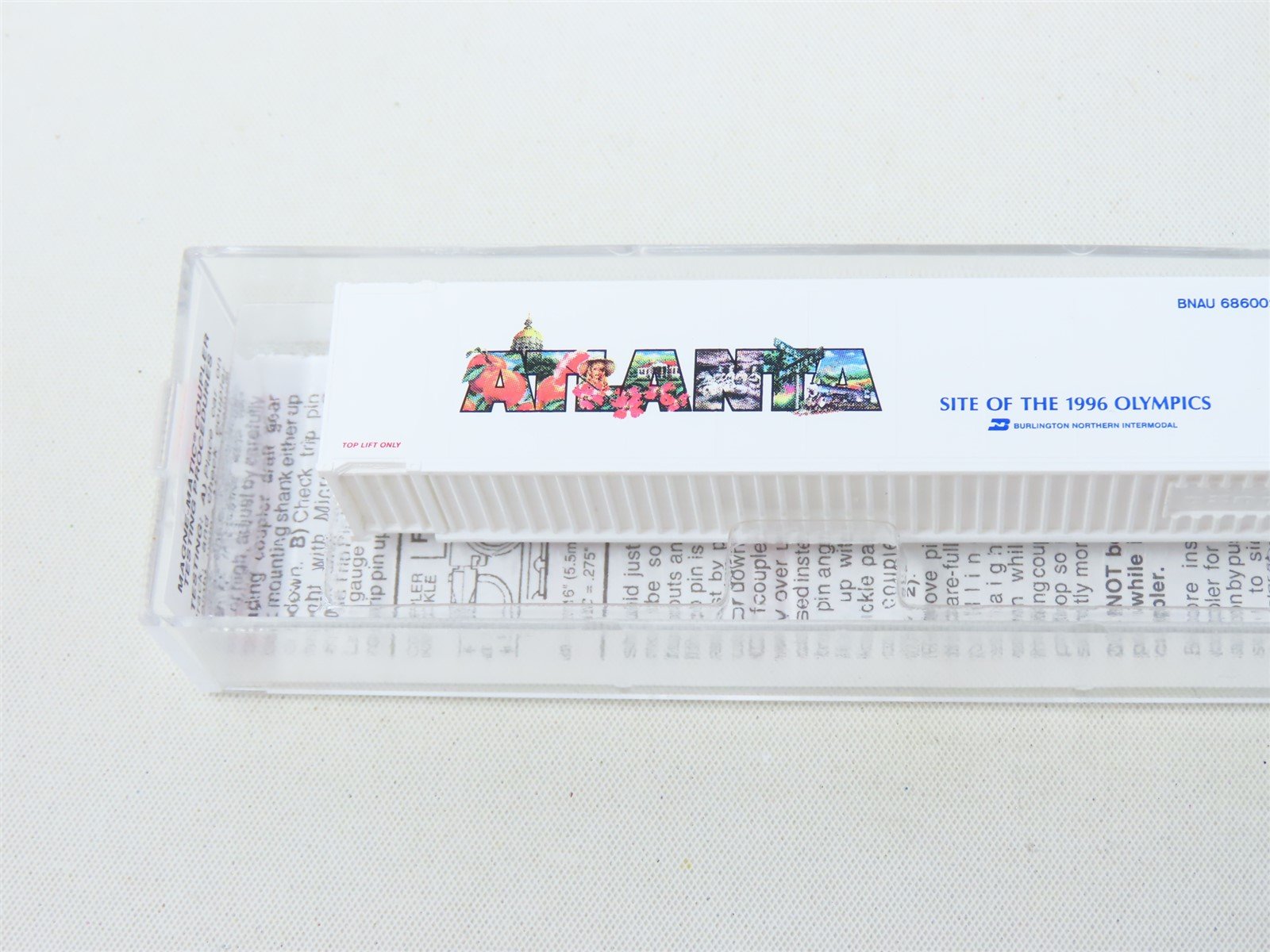 N Scale Micro-Trains MTL 81710 BNAU Burlington Northern 48' Container #686002