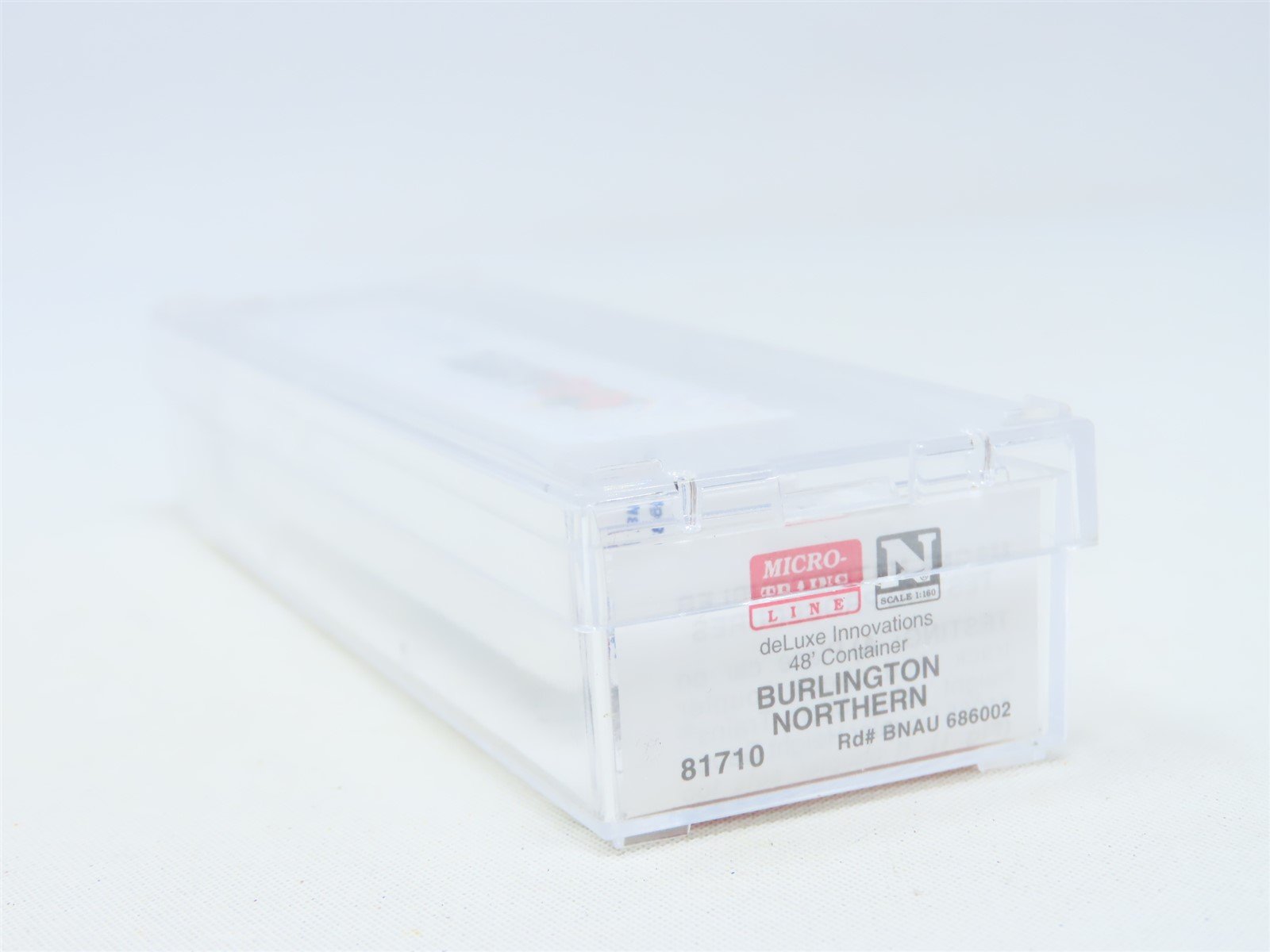 N Scale Micro-Trains MTL 81710 BNAU Burlington Northern 48' Container #686002