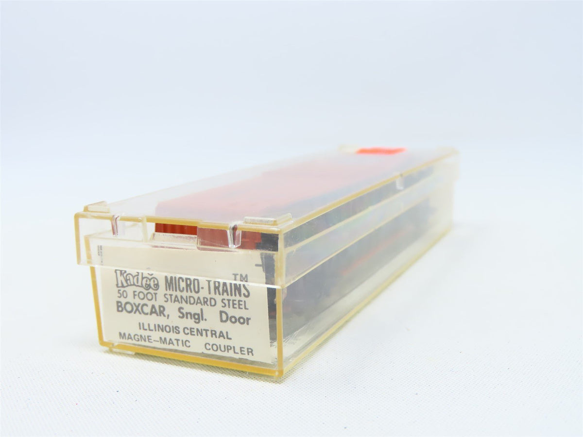 N Scale Kadee Micro-Trains MTL 31030 IC Illinois Central 50&#39; Box Car #523583