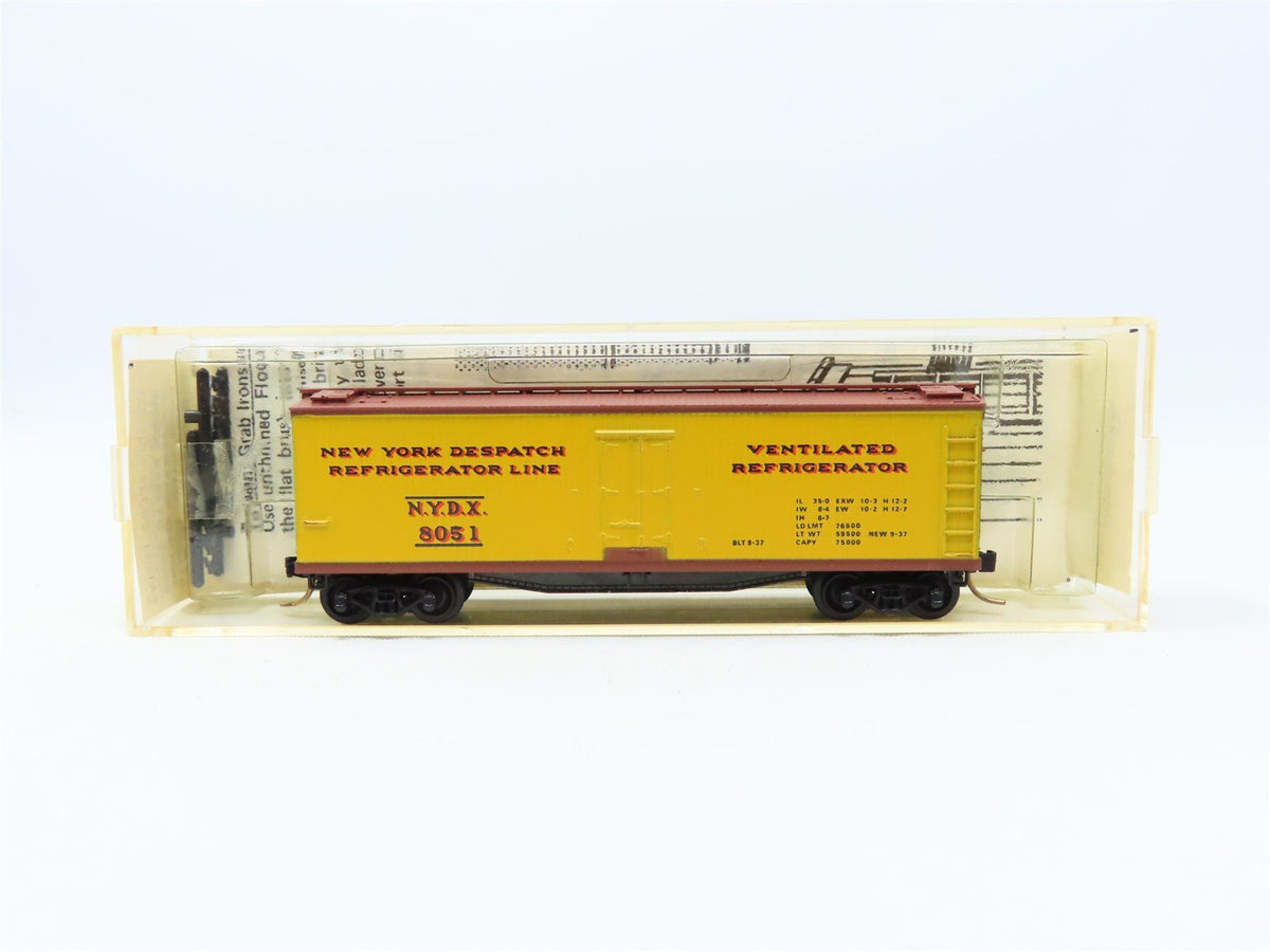 N Scale Kadee Micro-Trains MTL 47080 NYDX New York Despatch 40&#39; Reefer #8051