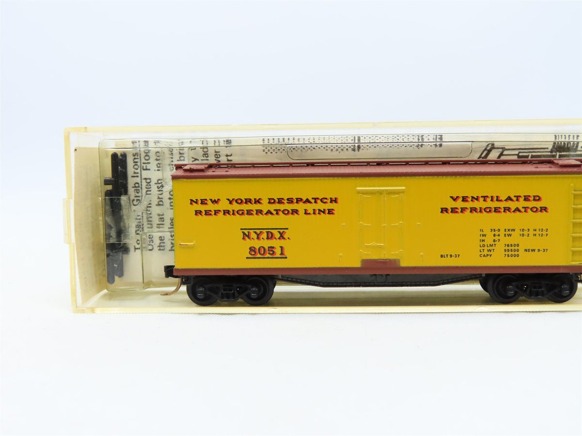 N Scale Kadee Micro-Trains MTL 47080 NYDX New York Despatch 40&#39; Reefer #8051