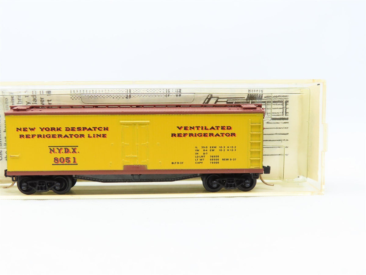 N Scale Kadee Micro-Trains MTL 47080 NYDX New York Despatch 40&#39; Reefer #8051