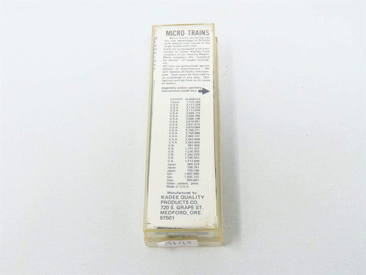 N Scale Kadee Micro-Trains MTL 47080 NYDX New York Despatch 40&#39; Reefer #8051