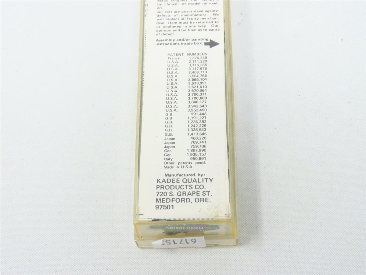 N Scale Kadee Micro-Trains MTL 47080 NYDX New York Despatch 40&#39; Reefer #8051