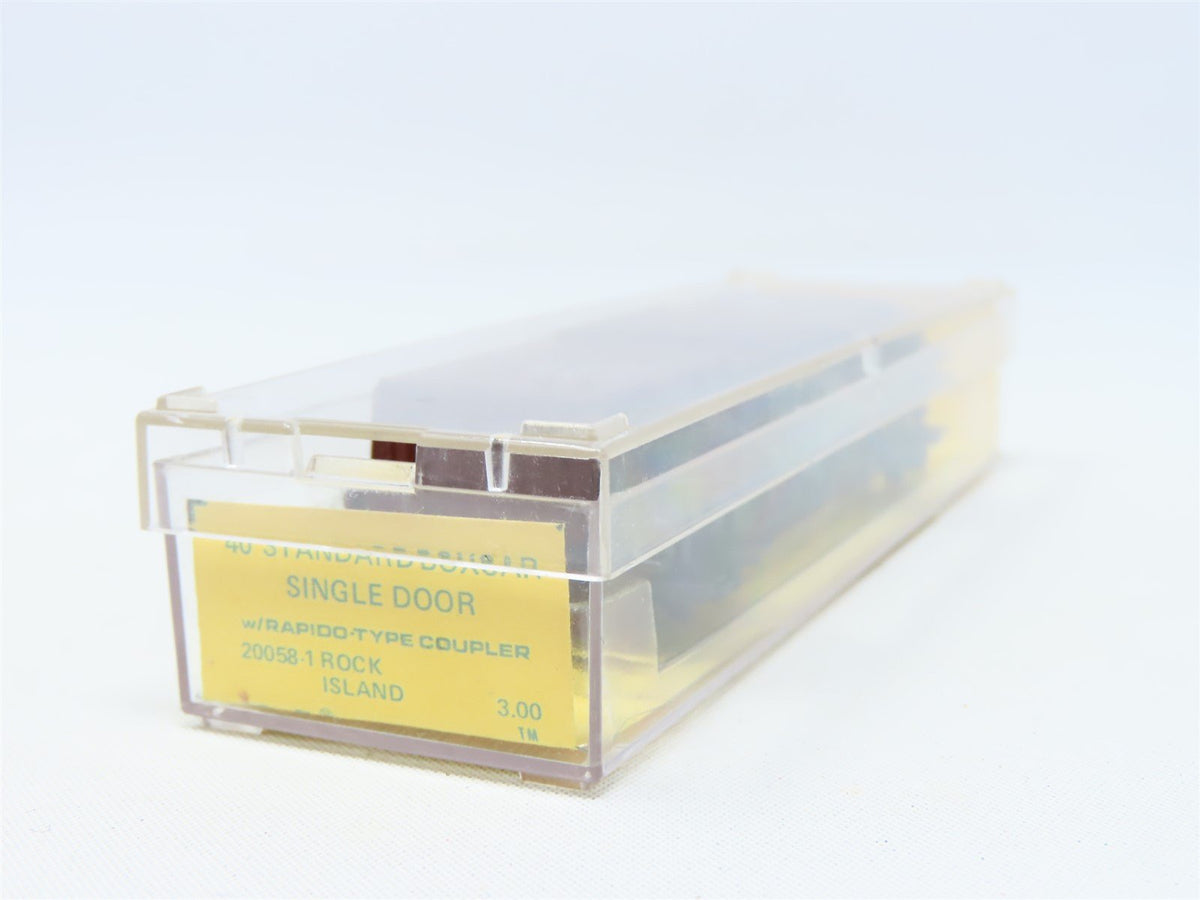 N Kadee Micro-Trains MTL 20058-1 RI Rock Island 40&#39; Box Car #27653 - Blue Label