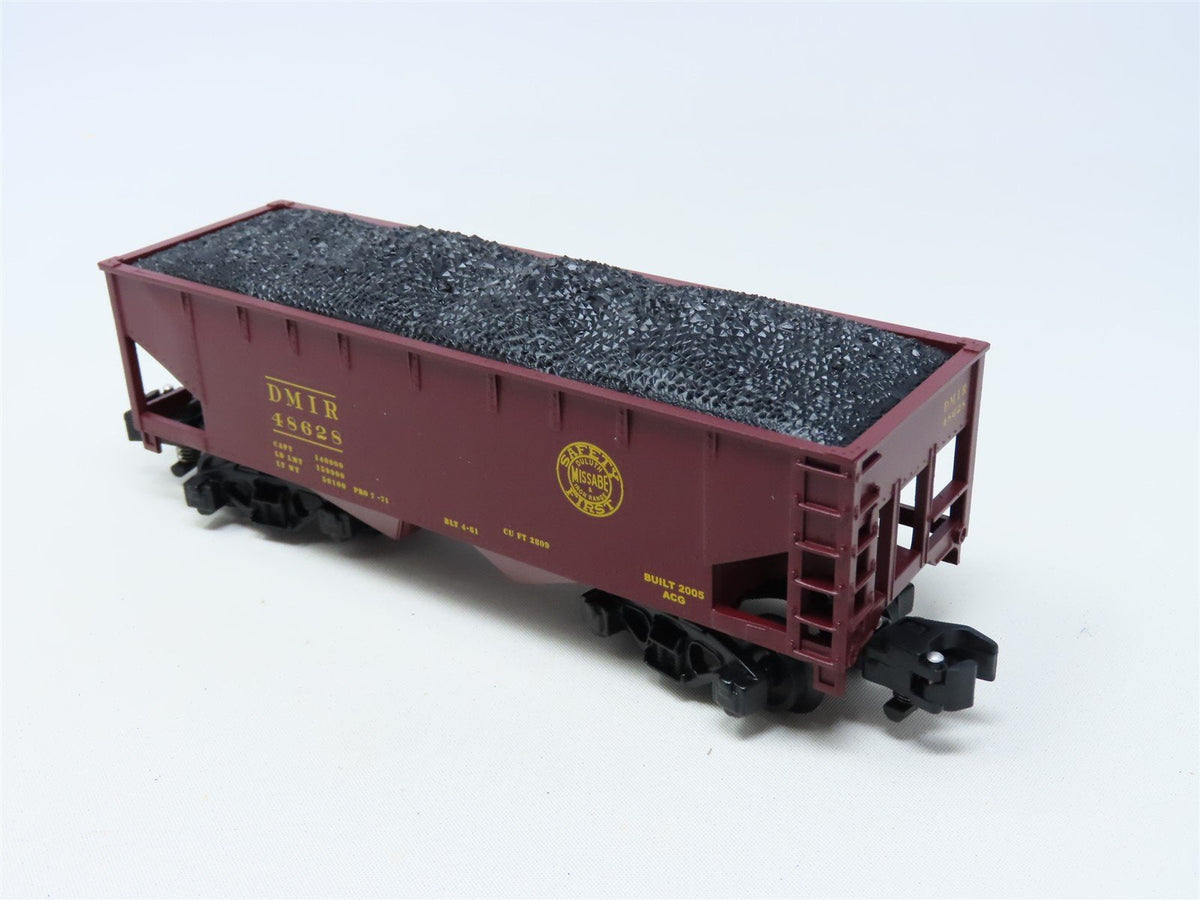 S Scale American Flyer 6-48628 DMIR Duluth Missabe &amp; Iron 2-Bay Hopper #48628