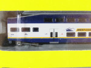 N Athearn 10164 WCE West Coast Express Bombardier BiLevel Passenger 3-Car Set