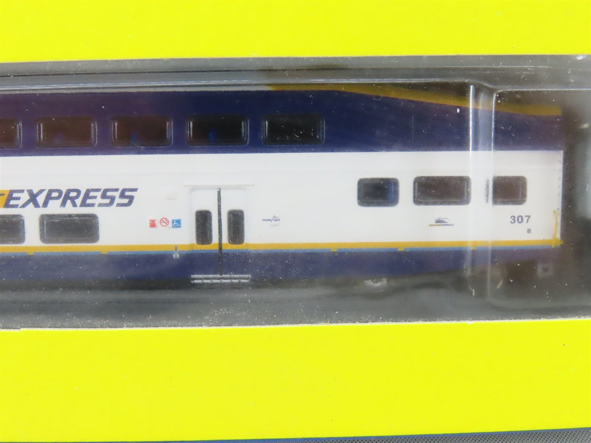 N Athearn 10164 WCE West Coast Express Bombardier BiLevel Passenger 3-Car Set