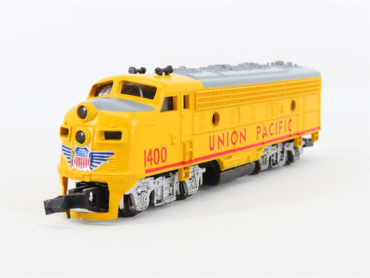 N Scale Life-Like 7752 UP Union Pacific EMD F7A Diesel Locomotive #1400