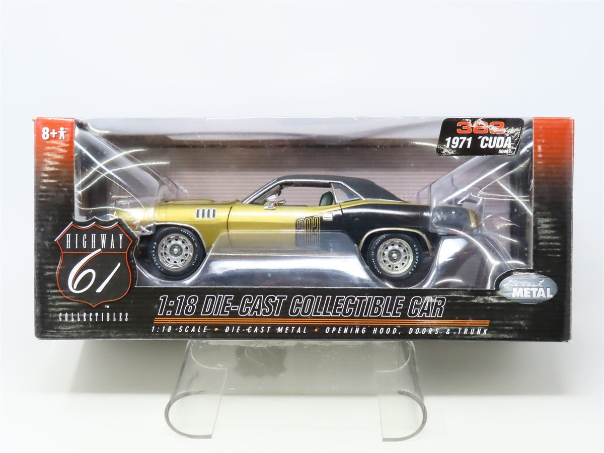 1:18 Scale Highway 61 50467 1971 383 &#39;Cuda