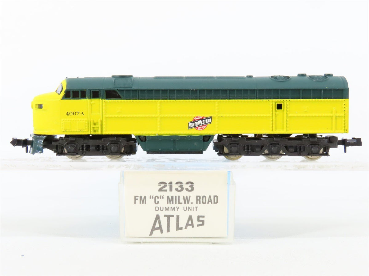 N Scale Atlas 2133 MILW Milwaukee Road FM &quot;C&quot; Diesel Loco #No UNPOWERED