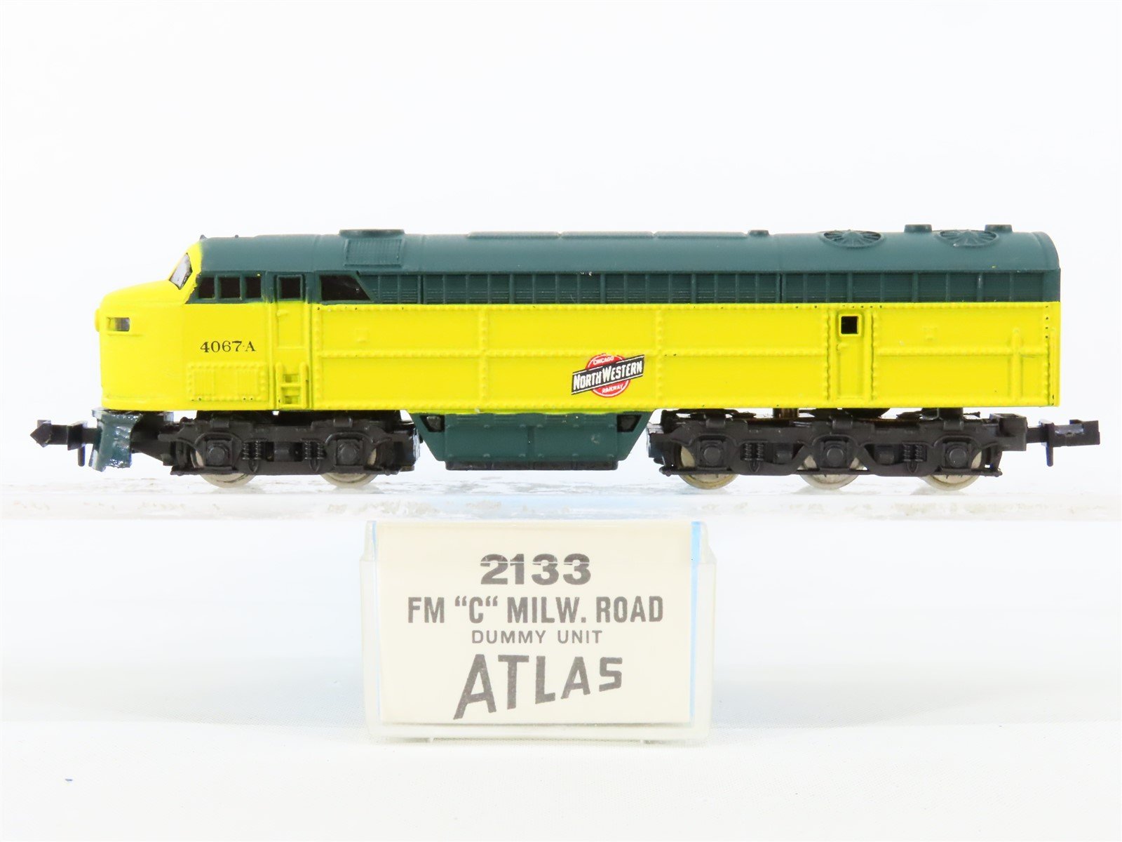 N Scale Atlas 2133 MILW Milwaukee Road FM "C" Diesel Loco #No UNPOWERED