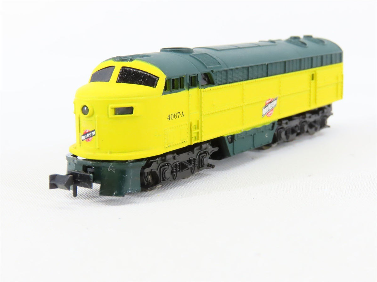 N Scale Atlas 2133 MILW Milwaukee Road FM &quot;C&quot; Diesel Loco #No UNPOWERED