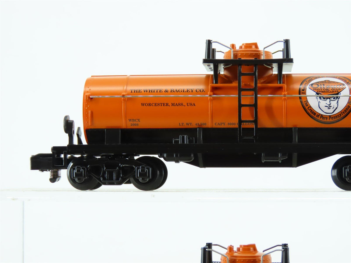 S Lionel American Flyer 6-48257 WBCX NETCA Oilzum Single Dome Tank Cars 2-Pack