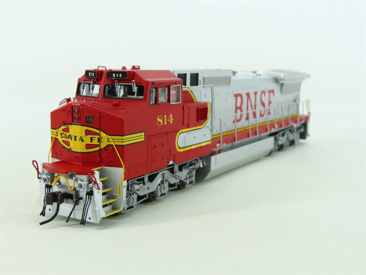 HO Atlas Master Gold 9668 BNSF &quot;Warbonnet&quot; Dash 8-40CW Diesel #814 w/DCC &amp; Sound