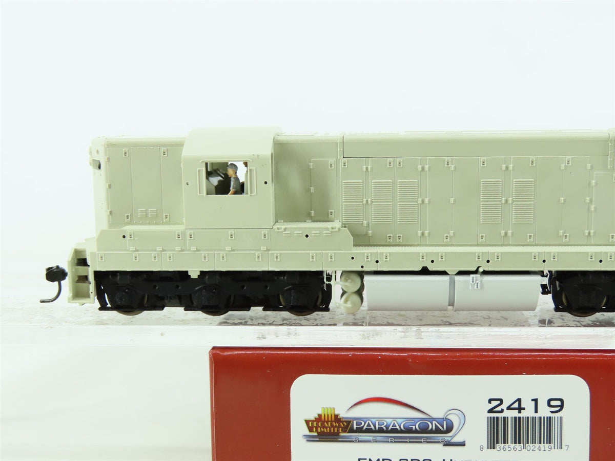 HO Scale Broadway Limited BLI 2419 Undecorated EMD SD9 Diesel - Paragon2