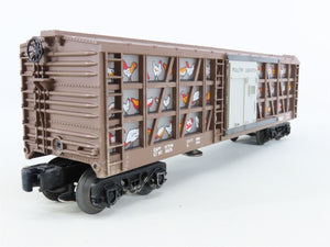 O Gauge 3-Rail Lionel Poultry Dispatch Operating Stock Car #9221 w/Lighting