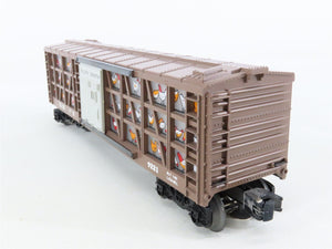 O Gauge 3-Rail Lionel Poultry Dispatch Operating Stock Car #9221 w/Lighting