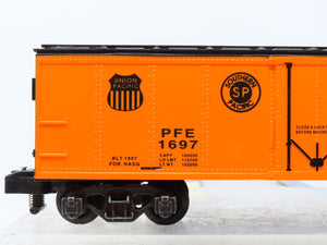 S Scale American Flyer 6-48205 PFE Pacific Fruit Express Reefer Car #1697