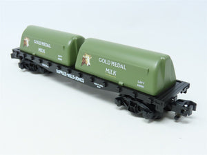 S American Flyer 6-48543 Supplee-Willis-Jones Flat Car #48543 w/ Milk Containers