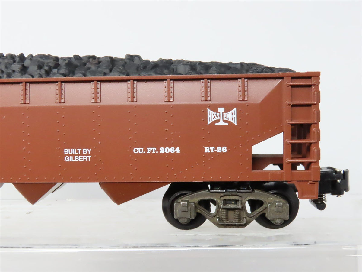 S Scale American Flyer 6-48613 BLE Bessemer &amp; Lake Erie Hopper 4-Car Set