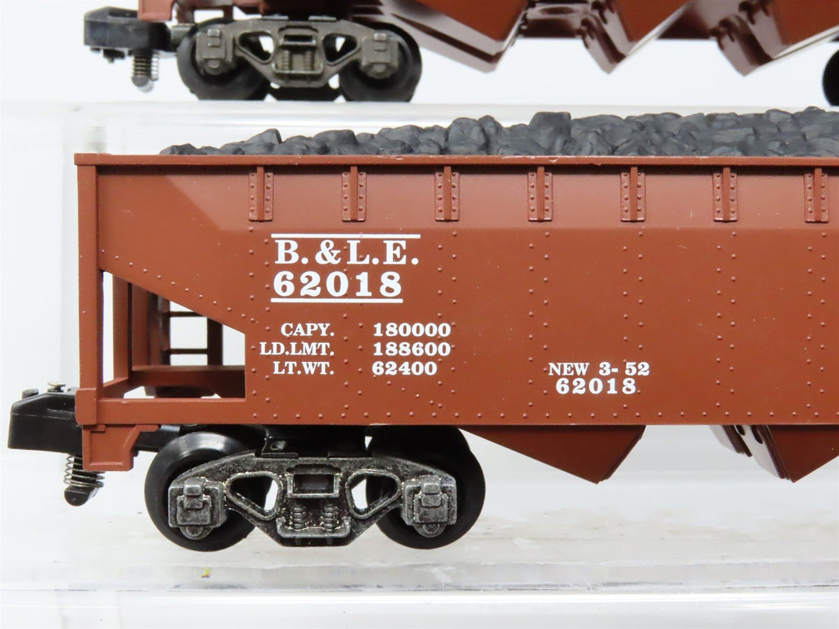 S Scale American Flyer 6-48613 BLE Bessemer &amp; Lake Erie Hopper 4-Car Set