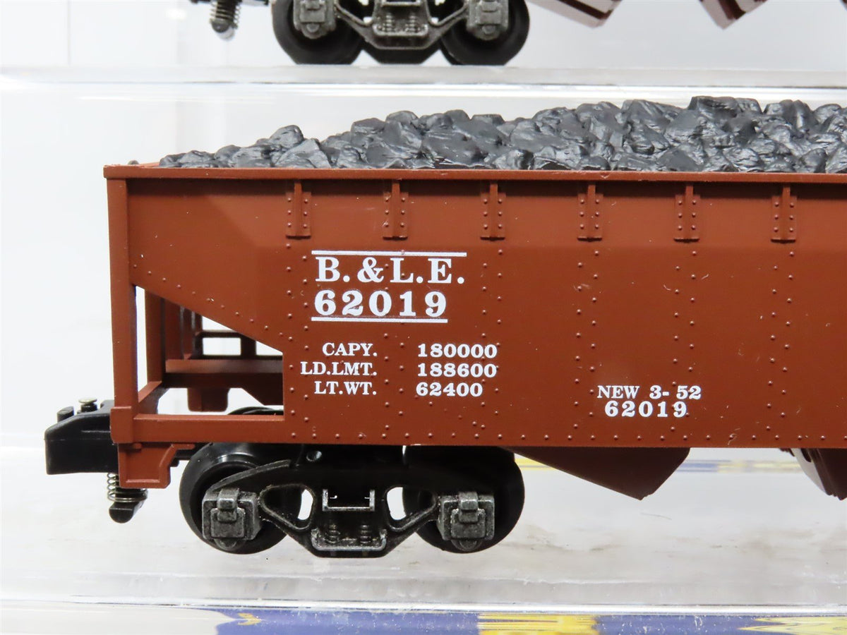 S Scale American Flyer 6-48613 BLE Bessemer &amp; Lake Erie Hopper 4-Car Set