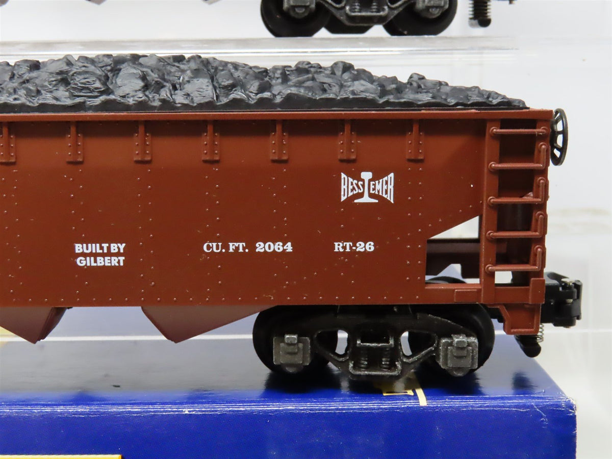 S Scale American Flyer 6-48613 BLE Bessemer &amp; Lake Erie Hopper 4-Car Set