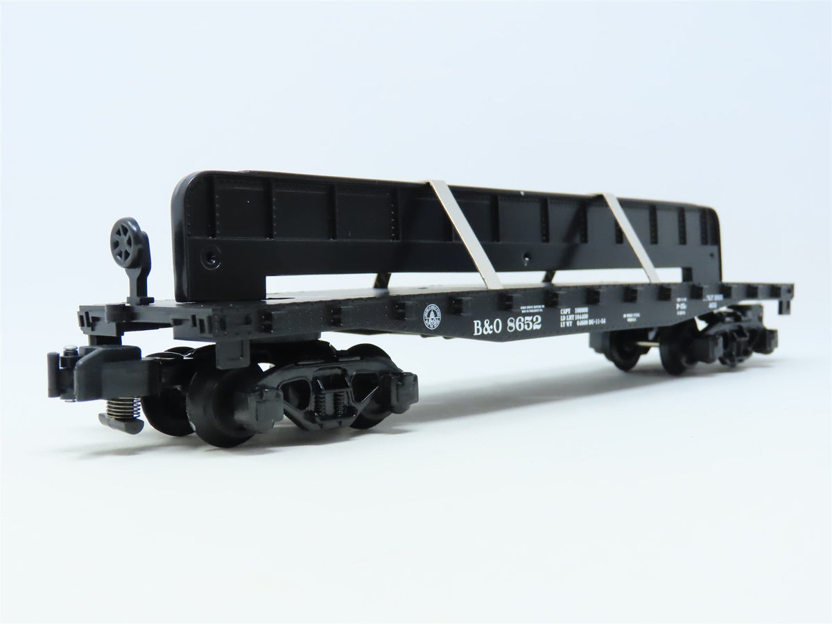 S Scale American Flyer 6-48540 B&amp;O Baltimore &amp; Ohio Flat Car #8652 w/ Girder