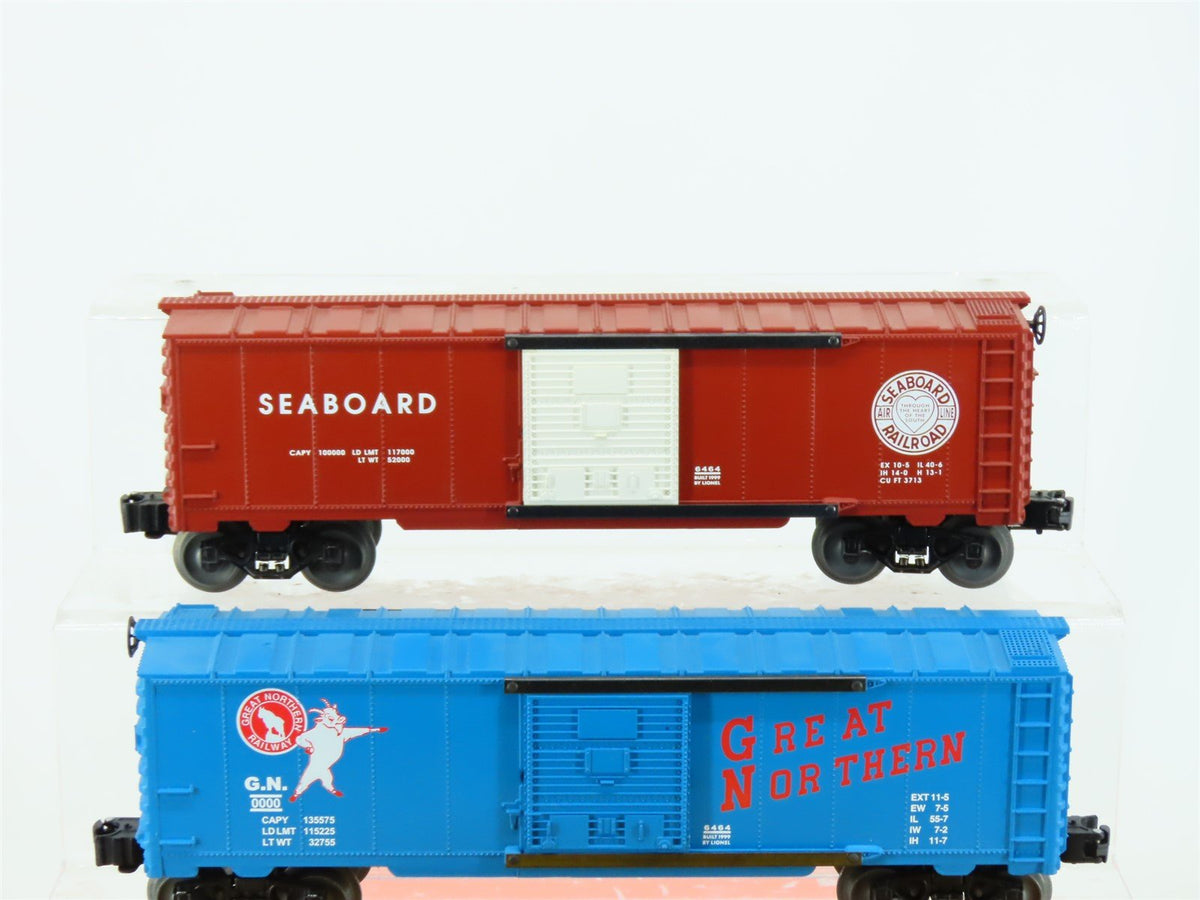 O Gauge 3-Rail Lionel 6-29282 6464 Archive SAL/GN/NYC Boxcar 3-Pack