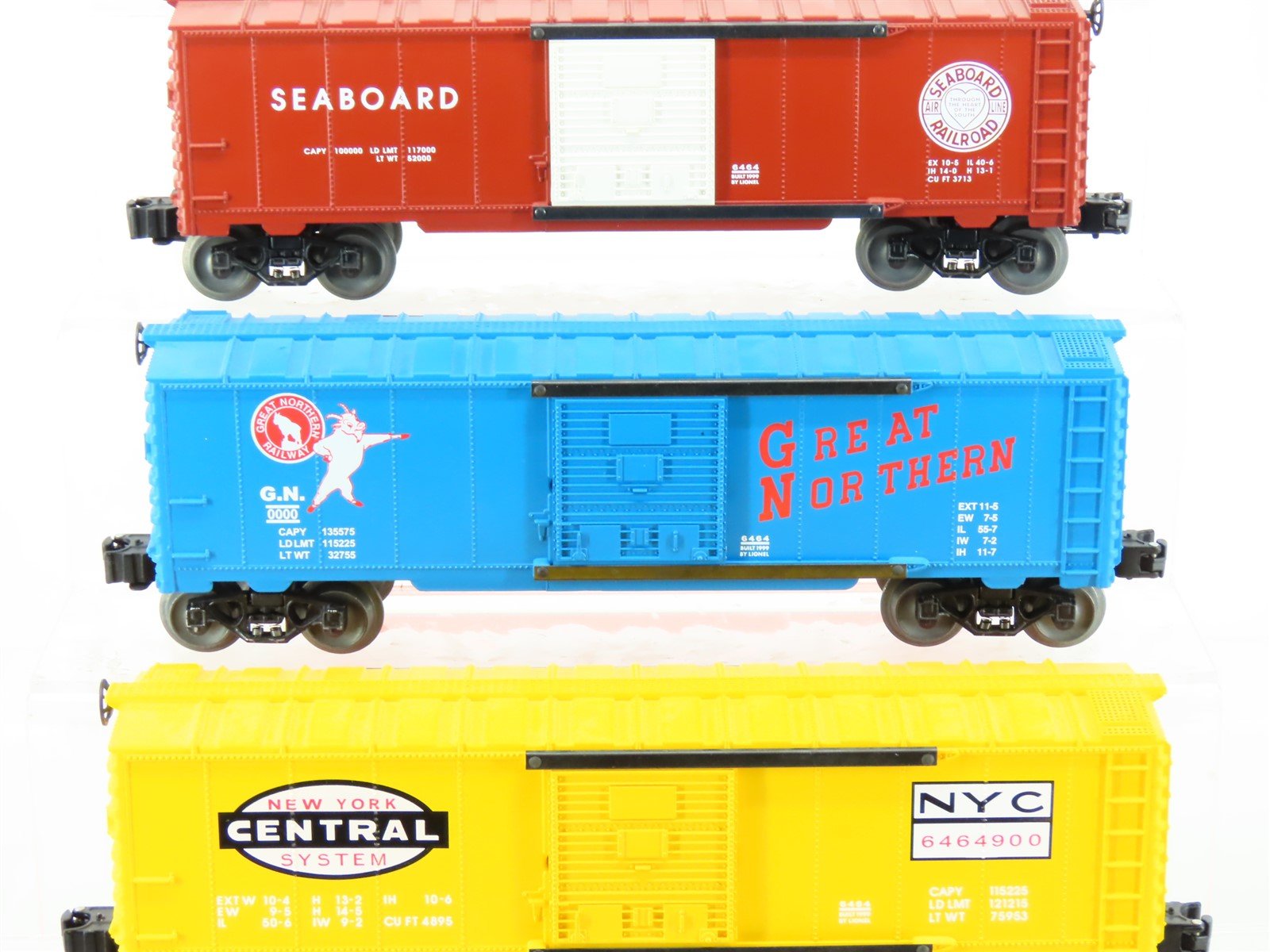 O Gauge 3-Rail Lionel 6-29282 6464 Archive SAL/GN/NYC Boxcar