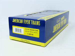 S Scale American Flyer 6-48740 MWX Maintenance of Way Department Boom Car #916