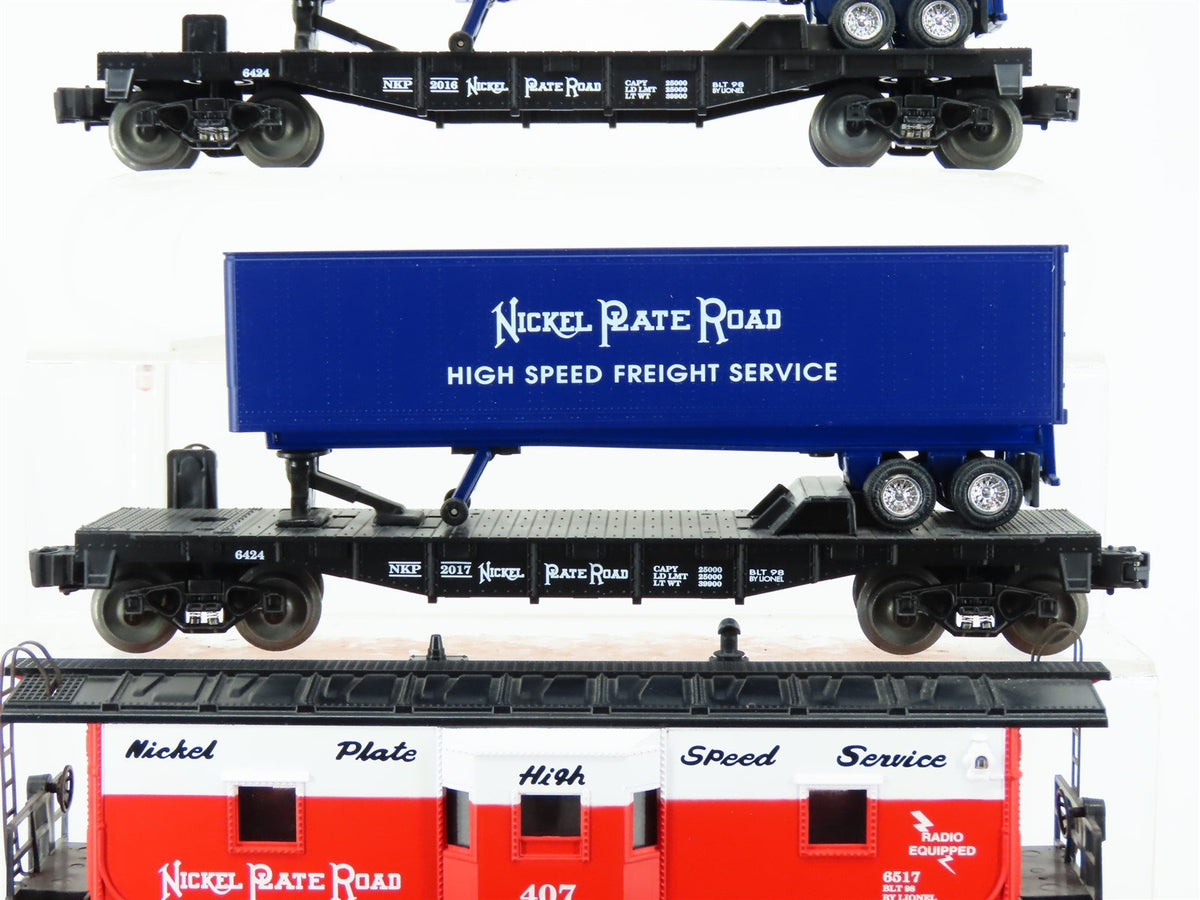 O Gauge 3-Rail Lionel 6-21750 NKP Rolling Stock 4 Car Pack