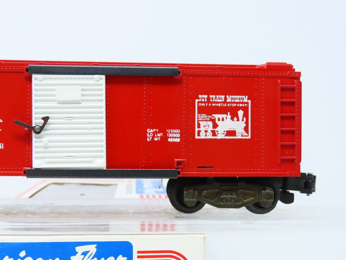 S Scale American Flyer TTM Toy Train Museum Single Door Box Car #7781