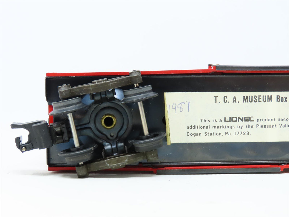 S Scale American Flyer TTM Toy Train Museum Single Door Box Car #7781