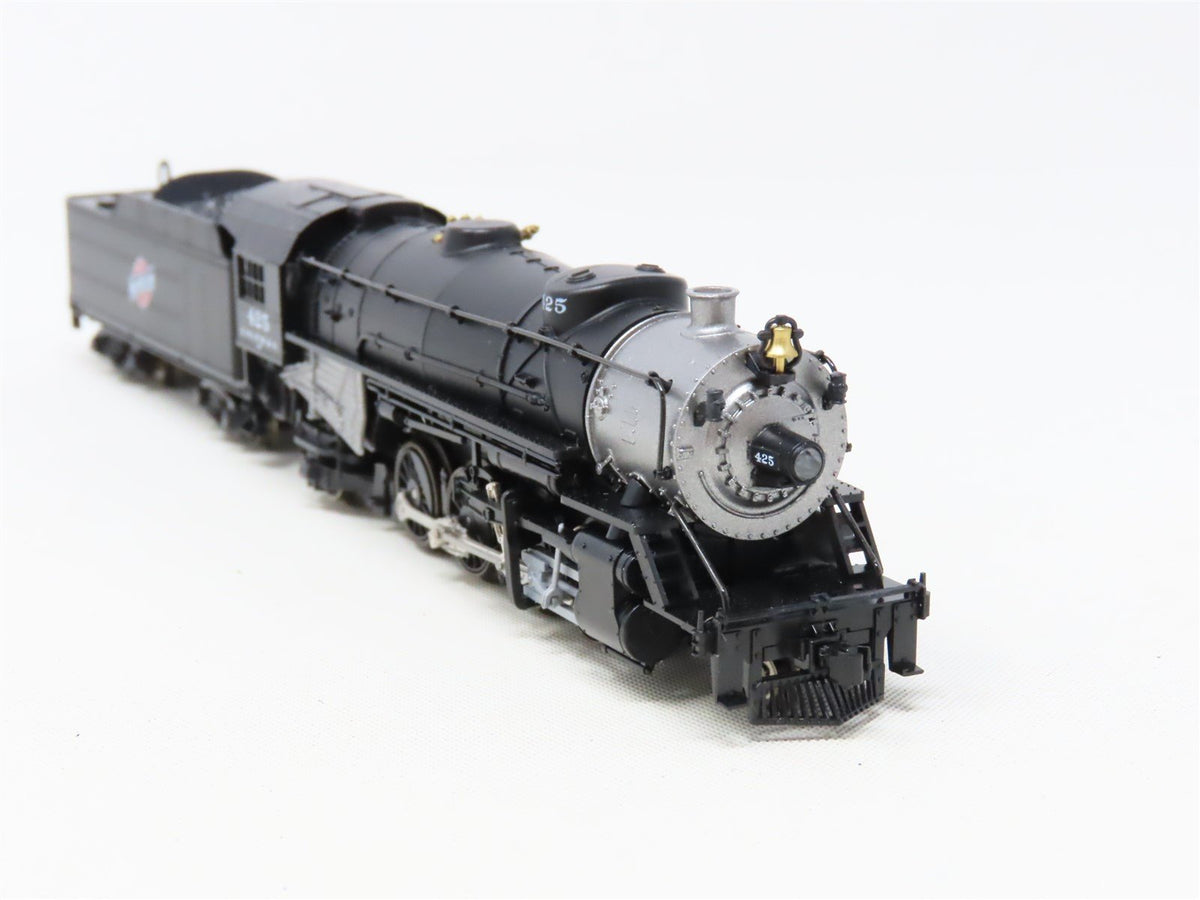 N Scale KATO 126-0203 C&amp;NW Chicago &amp; Northwestern 2-8-2 Steam Locomotive #425