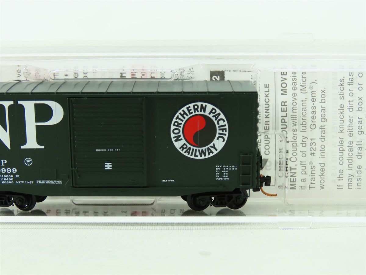 N Scale Micro-Trains MTL 10100010 NP Northern Pacific Hi-Cube Box Car #659999