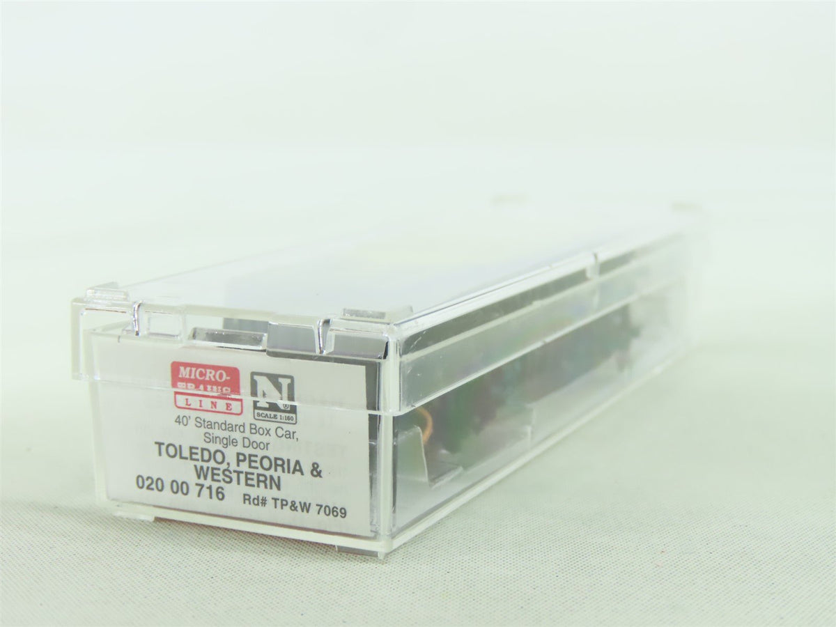 N Scale Micro-Trains MTL 02000716 TP&amp;W The Progressive Way 40&#39; Box Car #7069