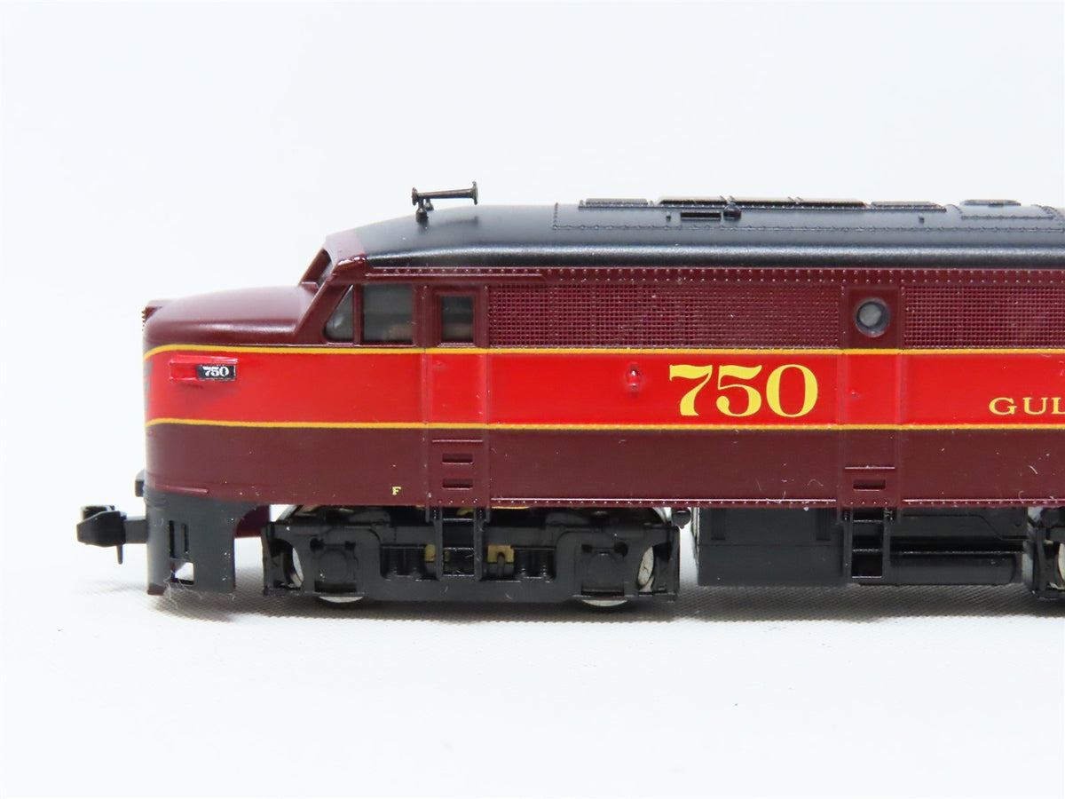 N Scale Life-Like 7418 GM&amp;O Gulf Mobile &amp; Ohio ALCO FA1/FB1 Diesel Set