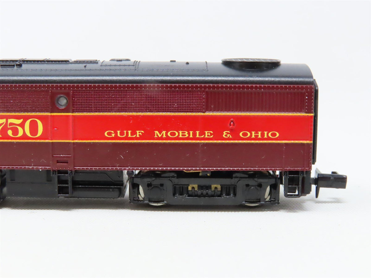 N Scale Life-Like 7418 GM&amp;O Gulf Mobile &amp; Ohio ALCO FA1/FB1 Diesel Set