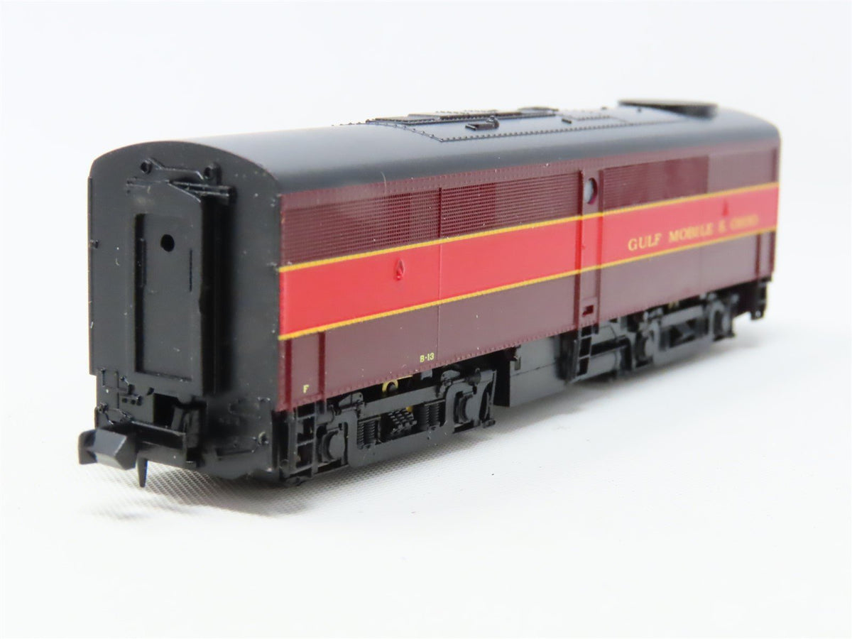 N Scale Life-Like 7418 GM&amp;O Gulf Mobile &amp; Ohio ALCO FA1/FB1 Diesel Set