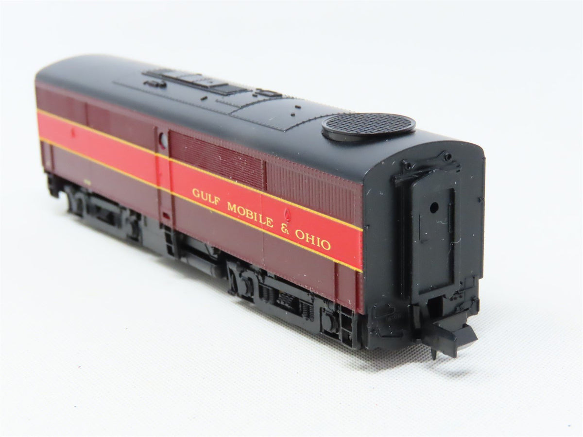 N Scale Life-Like 7418 GM&amp;O Gulf Mobile &amp; Ohio ALCO FA1/FB1 Diesel Set