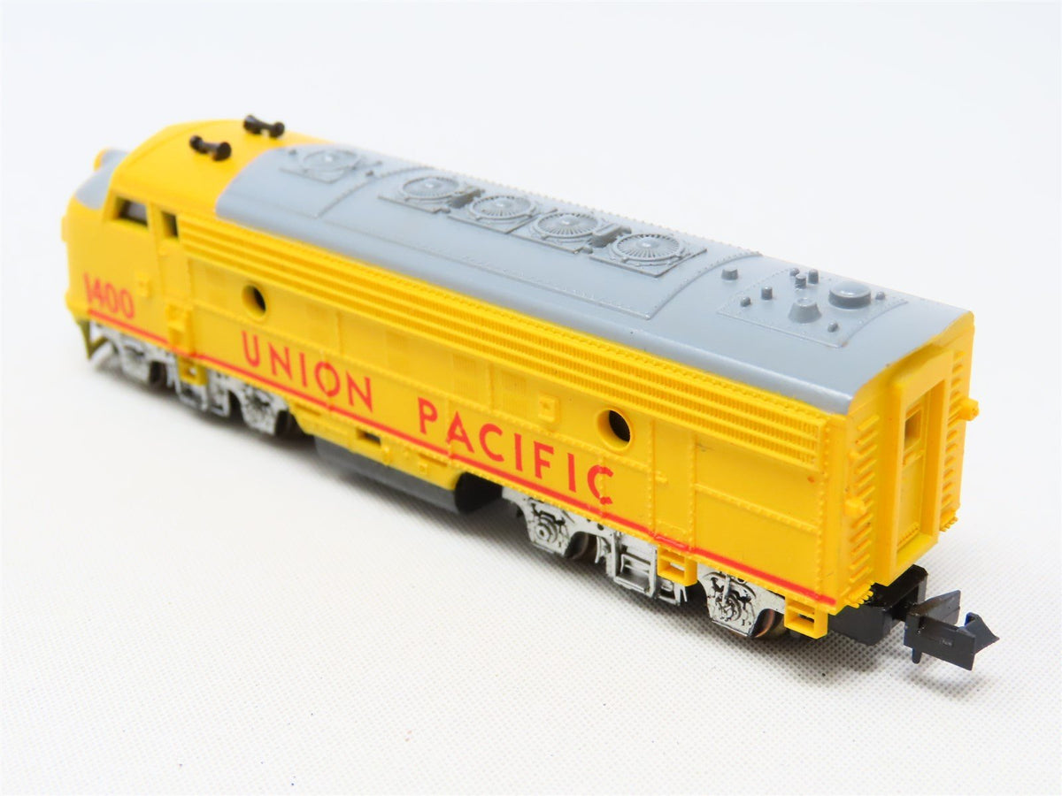 N Scale Life-Like 7752 UP Union Pacific EMD F7A Diesel Locomotive #1400