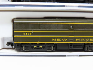 N Scale Life-Like 7449 NH New Haven ALCO FA1/FB1 Diesel Set #0408/0458