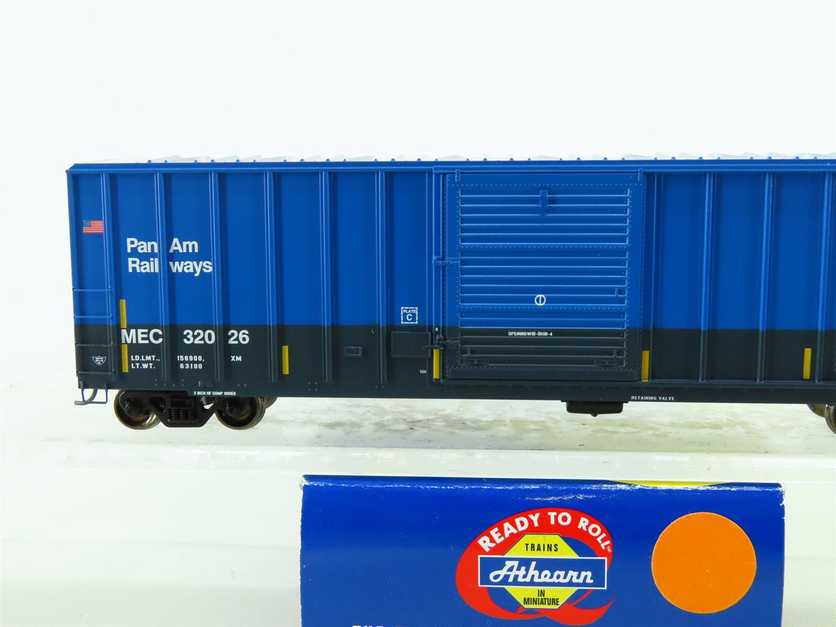 HO Scale Athearn 92533 MEC Pan-Am 50&#39; FMC Single Door Box Car #32026