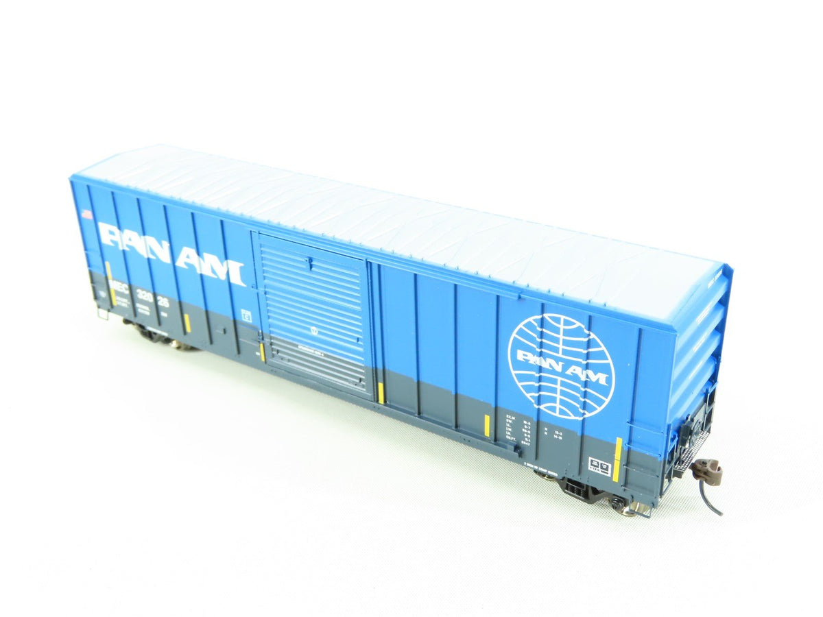 HO Scale Athearn 92533 MEC Pan-Am 50&#39; FMC Single Door Box Car #32026