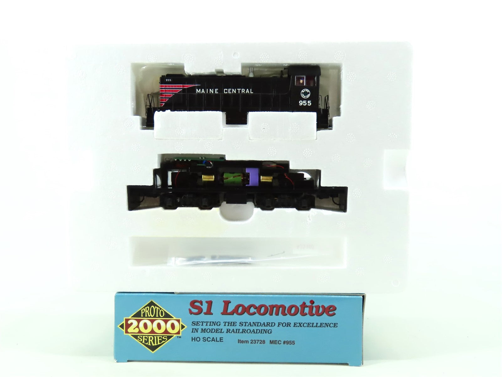 HO Scale Proto 2000 23728 MEC Maine Central S1 Diesel Switcher #955 - DCC Ready